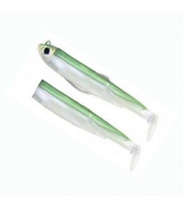 Black Minnow Combo 1-BM70 6gr color Green Glitter Espagne