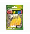 Gluupi Fishi vinil macio 50mm 0,7gr embalagem 5 unidades