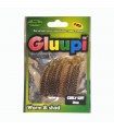 Gluupi Curly vinil macio 50mm pacote 8 unidades