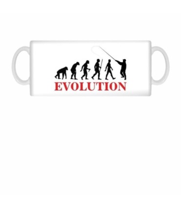 Mug blanc évolution de la pêche