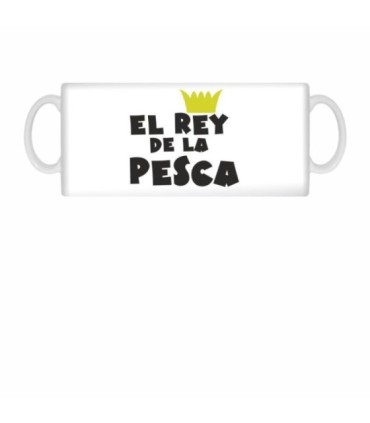 Caneca branca O Rei da Pesca