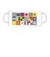 Mug blanc multiflag