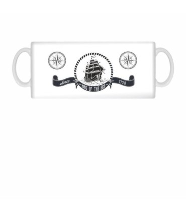 Mug blanc roi de la mer