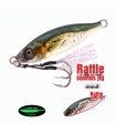 Addicted jig rattle mounted 63mm 40gr colors several