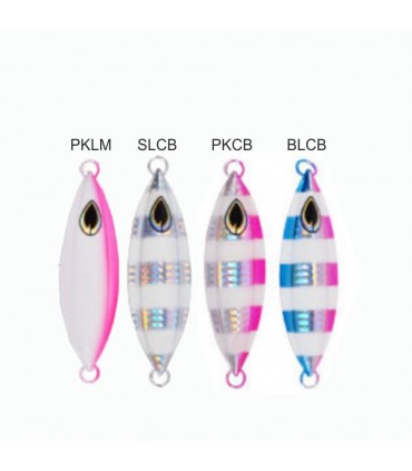 Ketzho moony slow jig mounted 60gr colors several
