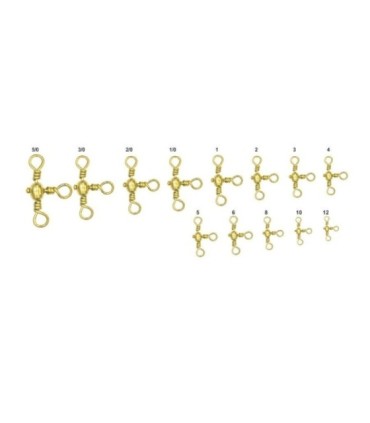Triple Barrel Swivel Swivel