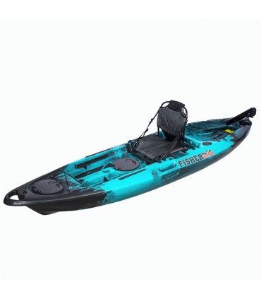 Kayak angler 11 long 3.11m LARGEUR 0.85m Bleu noir