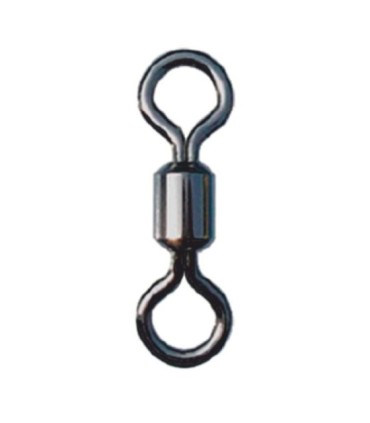 Black rolling swivel swivel