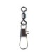Emerillon giratorio rolling con interlock negro