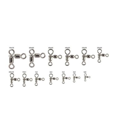 Swivel crane triple color nickel