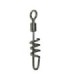Swivel swivel Screw Rolling safety pin black color