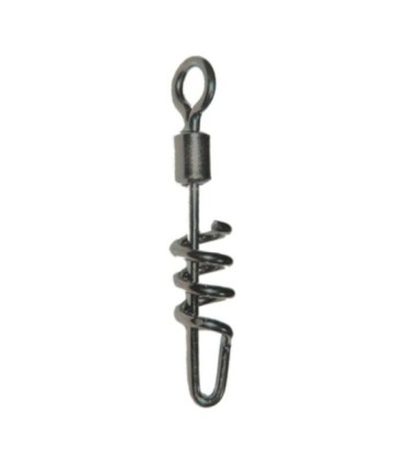 Emerillon rotante Avvolgimento Vite imperdibile colore nero