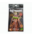 Pike Assist gancho duplo amarelo 2 unidades