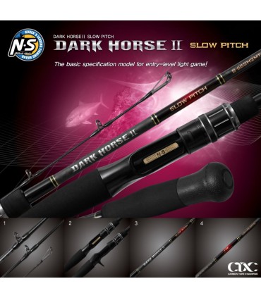 Black Hole Slow Pitch C Dark Horse II 120-250gr (300gr) 1,98m