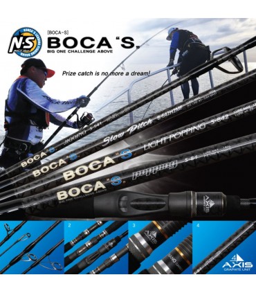 Kanin Black Hole Jigging S Boca-S S-541 300gr 1,62m