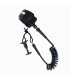 Sécurité de la bande Bodyboard Biceps double pivotant+ Plug noir 4' - 7mm