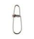 Imperdibile Crosslock snap in acciaio inossidabile