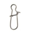 Stainless steel Duolock snap safety pin