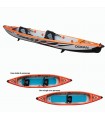 Kayak gonfiabile tandem Ocean Typhon da 4,40 metri