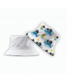Sombrero pescador reversible Ocean 58 Beach-Blanco