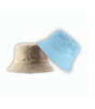 Ocean 58 Beige/Himmelblau Wende-Fischerhut