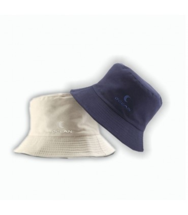 Ocean 58 Wendbarer Fischerhut Marineblau/Knochen