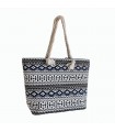 Bolsa de praia Ocean Beach Rainbow Canvas 40x35cm