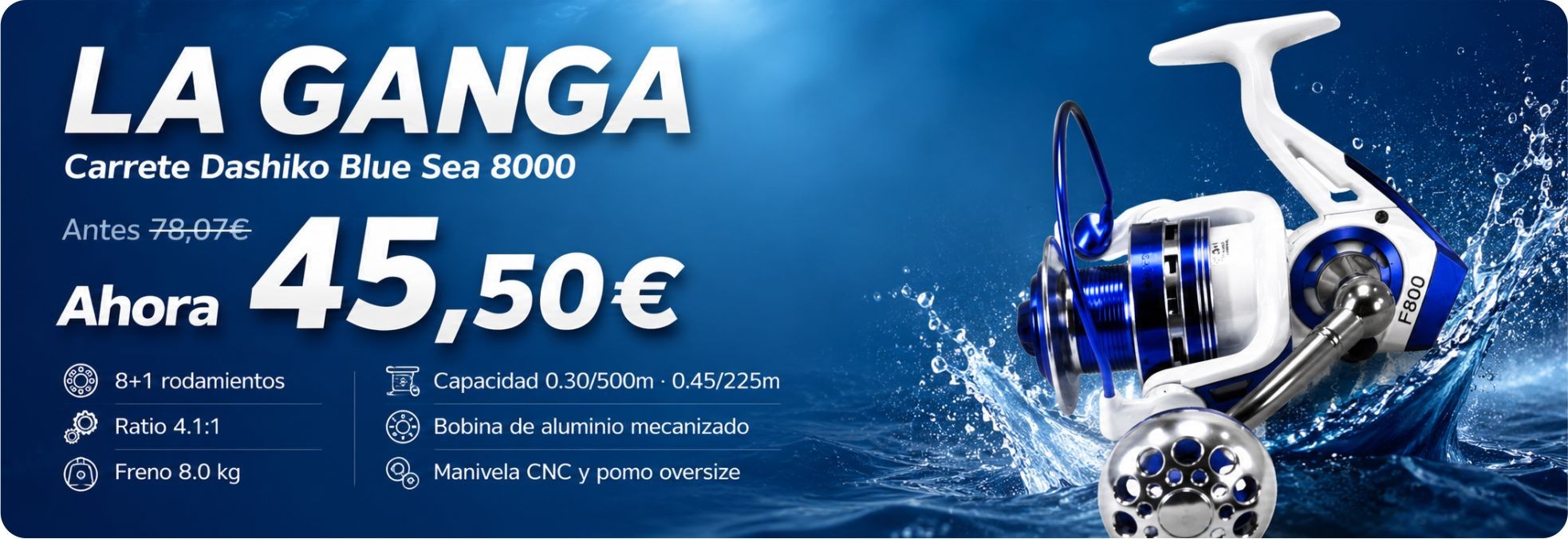 La ganga Carre Blue sea