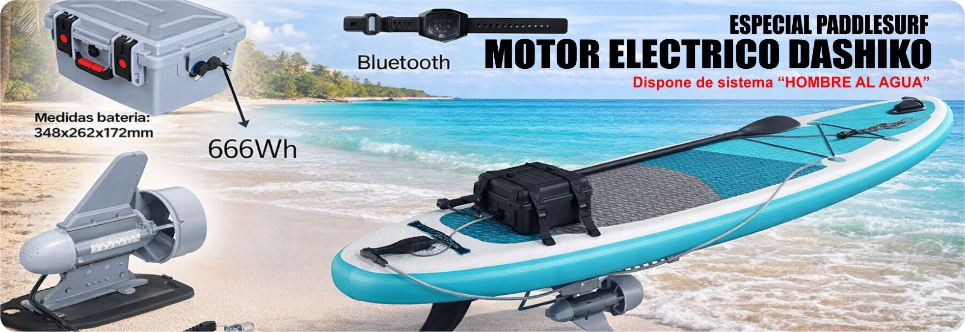 Motor Dashiko Paddlesurf